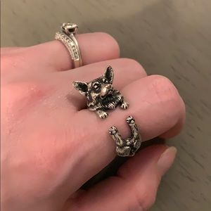 Adorable Corgi Ring